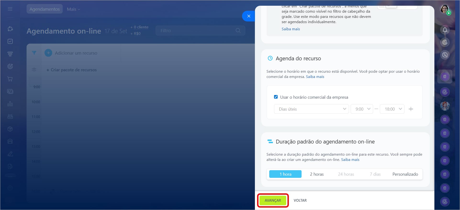 agendamento agendamento
