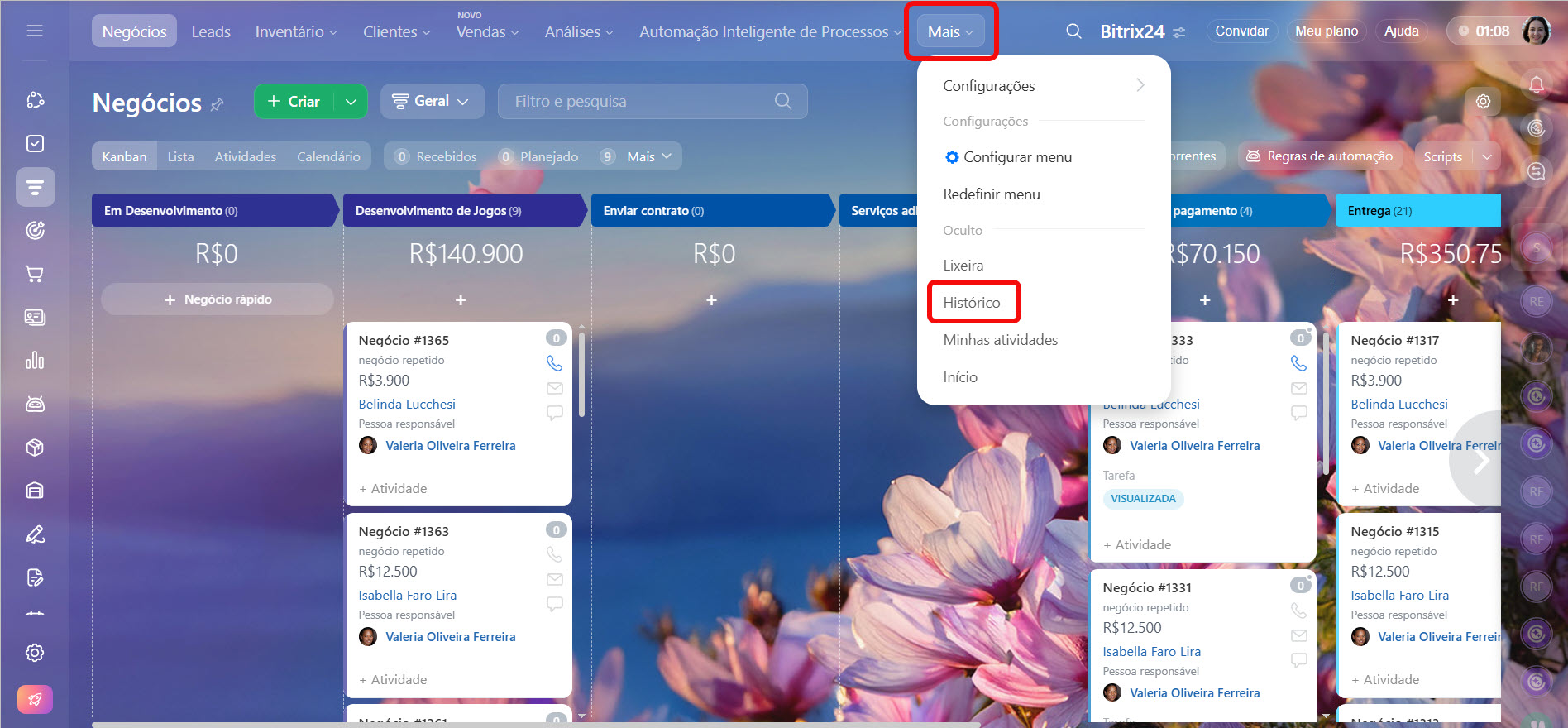 HISTÓRICO HISTÓRICO