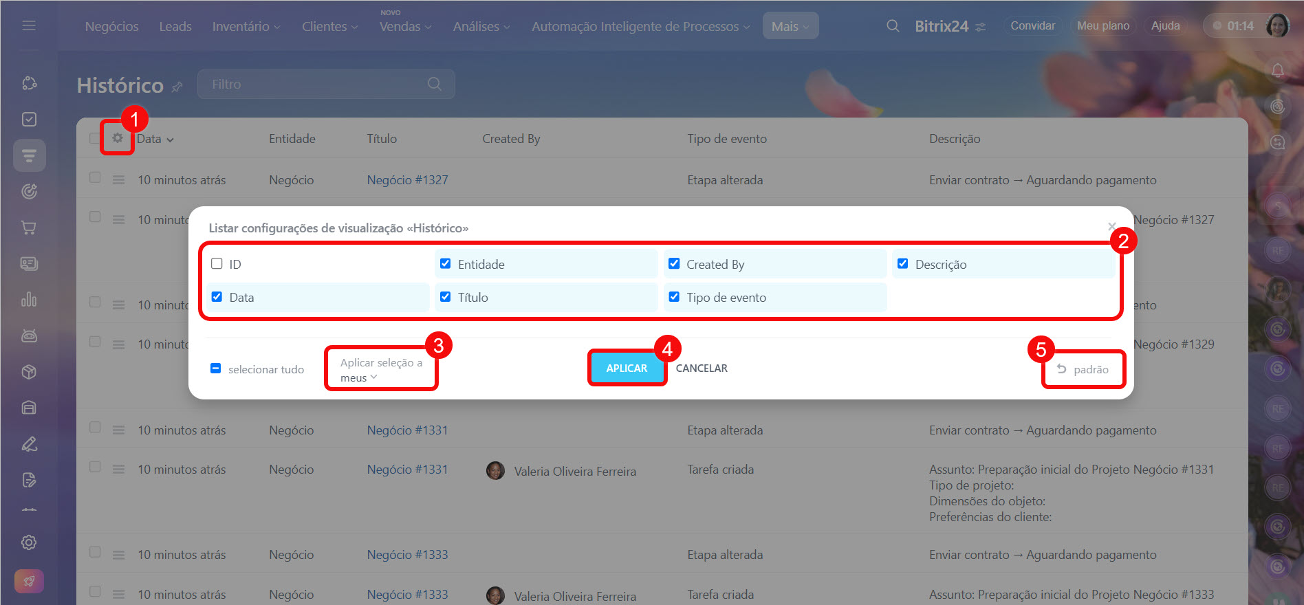 HISTÓRICO HISTÓRICO