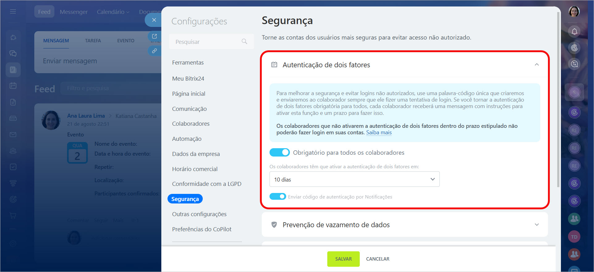 SEGURANÇA SEGURANÇA